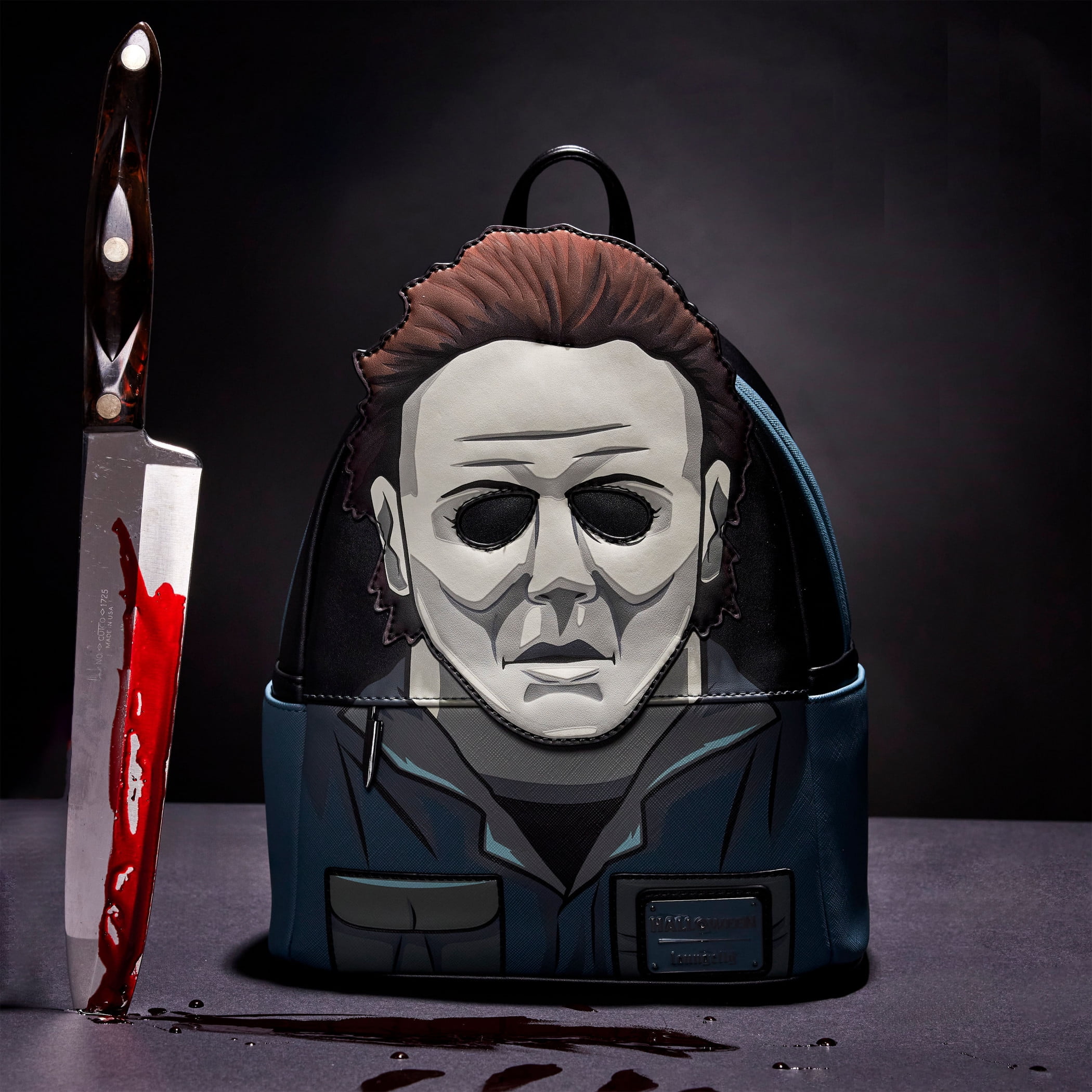 Halloween Michael Myers Glow in The Dark Mini Backpack by Loungefly