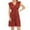 Red, variant on Aloohaidyvio Dresses Plus Size,Womens Casual Sexy Fashion Summer V Neck Short Sleeve Loose Printing Dress