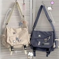 thumbnail image 3 of Kawaii Backpack with Kawaii Stuffs Messenger Bag Japanese Harajuku Crossbody Bags for Women, 3 of 7