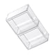 thumbnail image 3 of Caja de presentación Caja de almacenamiento transparente Caja de presentación de perfume transparente acrílica Decoración del hogar para cosméticos 2 capas 27x13.5x31cm / 10.63x5.31x12.2in, 3 of 10