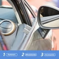 thumbnail image 5 of DEEPCRAFF 12Pcs Wind Deflector Channel Clips Iron Clips for Car Windshield Rack Grey Color, 5 of 5