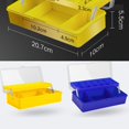 thumbnail image 2 of Mosiee Double Layer Bait Box Pp Accessories Box Fishing Gear Box Bait Box, 2 of 8