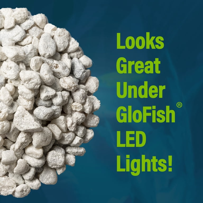 GloFish Aquarium Gravel, White, 5 lbs photo 5