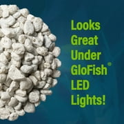 GloFish Aquarium Gravel 5 Pounds, White, Complements GloFish Tanks