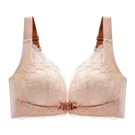 

Vedolay Sports Bras For Women Pack Women s Bra Balconette Mesh Underwired Demi Shelf Bra Unlined See Through Bralette(Khaki 38)