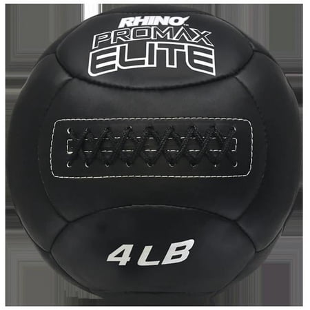 4 lbs Rhino Promax Elite Medicine Ball Black