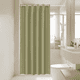 thumbnail image 2 of Cortina Para Baño De Tela Lavable Impermeable Lino 200x200 xtellar Verde 200×200, 2 of 3