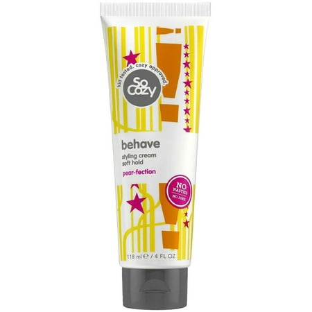 So Cozy Behave Styling Cream Soft Hold Pear-fection, 4.0 oz.