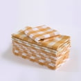 thumbnail image 4 of Fingercraft Dinner Cloth Napkins, Cotton Buffalo Plaid Table Napkins, 20in, 12 Pack, Yellow White, 4 of 7
