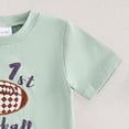 thumbnail image 3 of Gubotare Infant Golf Outfit Graphic T-Shirt and Shorts Outfit Set Infant to Little Kid 3 6 9 12 18 24 Months 2T 3T 4T 5T,Yellow, 3 of 6
