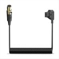 thumbnail image 1 of Cable de Alimentación en Espiral D-Tap Macho A Mini XLR de 4 Hembra para Cámaras , RED de Alta Calidad, Duradero y Confiable, 1 of 6