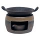 thumbnail image 3 of Calentador de té portátil de cerámica estilo japonés, calentador resistente para tetera con Estilo D, 3 of 9