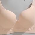 thumbnail image 6 of BRGZLK Womens Anti Saggy Bras Push Up No Underwire Seamless Full Coverage Bralettes Plus Size Solid Color Adjustable Strap Lifting Comfortable Everyday Bra Khaki XXXXL, 6 of 7