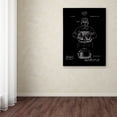 thumbnail image 3 of Trademark Fine Art "Baseball Glove Patent 1905 Black" Canvas Art by Claire Doherty, 3 of 3