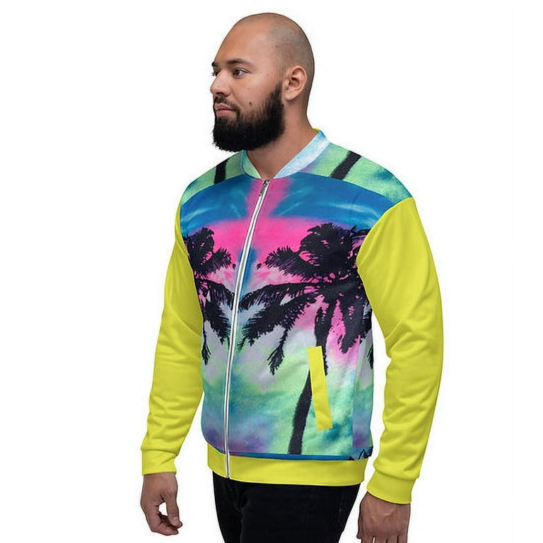 Mens Miami Vice Bomber Jacket Walmart