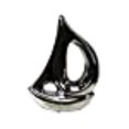 thumbnail image 3 of Sagebrook Home 10855 SILVER CERAMIC SAILBOAT 8.25", 3 of 3