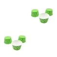 thumbnail image 4 of Injueey 50 Uds tazas de helado 200ml tazones de postre Yogurt congelado contenedores de comida forro envoltorios para pasteles bandeja para Punto/Verde 2piezas, 4 of 6