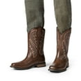 thumbnail image 4 of Bruno Marc Men's Durable Cowboy Classic Slip on Western Boots with Chic Embroidered Durable Short Fashionable Western Boots, 4 of 7