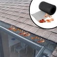 thumbnail image 4 of Roof Mesh - Gutter with 10 Clip Hooks Easy Install Mesh to Stop Leaves Or Debris Clogging 18CMx8M, 4 of 10
