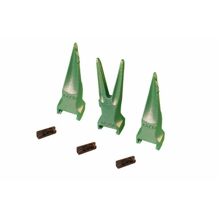 

3 - fits Esco Style Super V Backhoe Excavator Rock Bucket Teeth - V17TVY V17VY