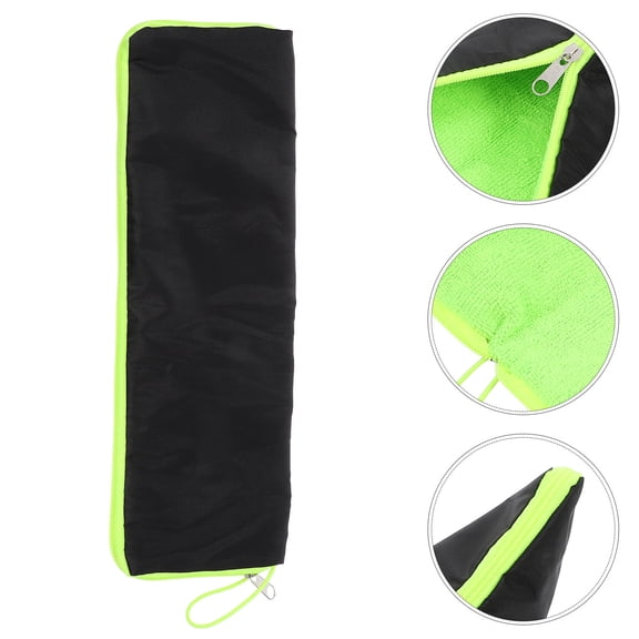 Raindrops Reusable Umbrella Bags Green 1Pack Portable Storage Cover for General Users Daily Use