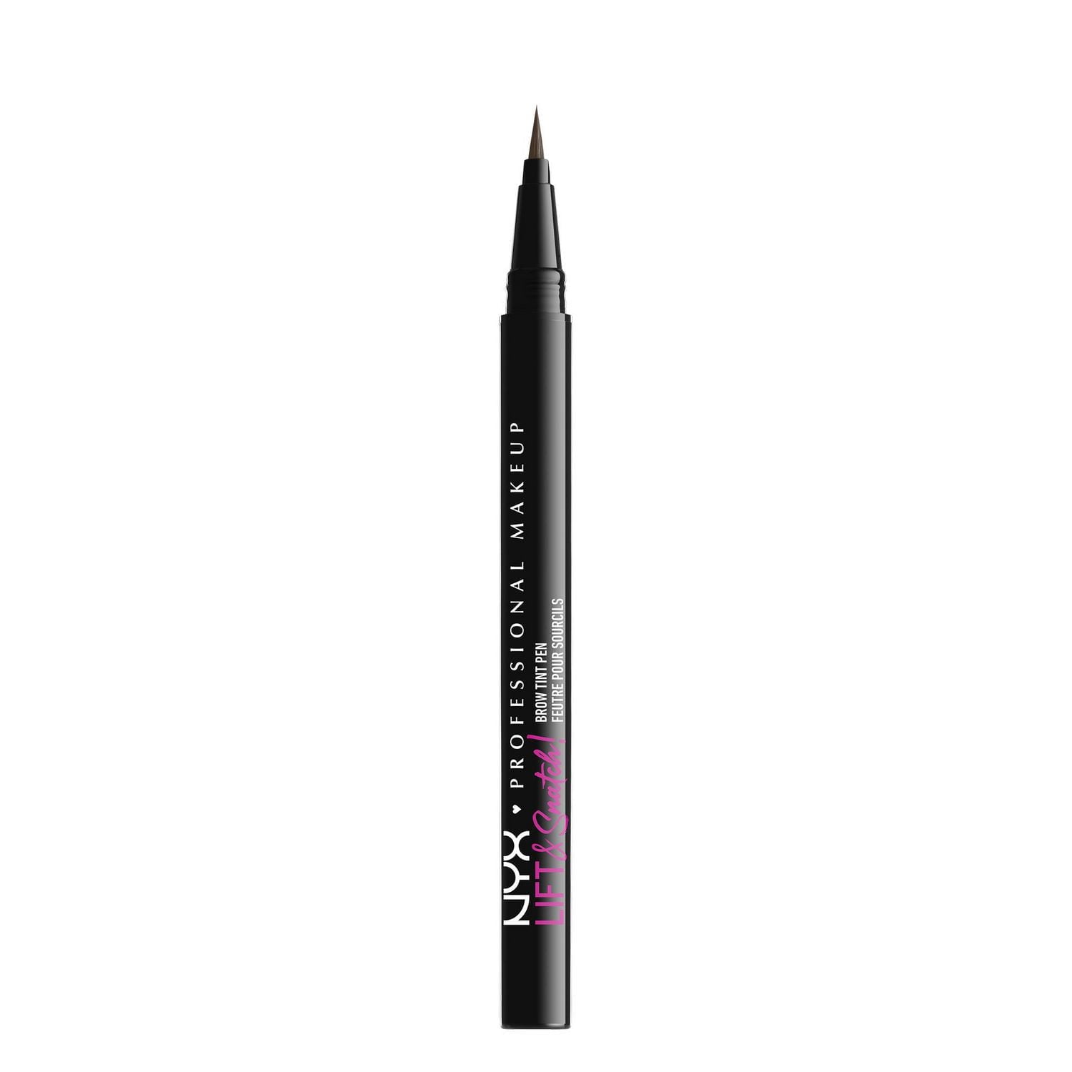 NYX PROFESSIONAL MAKEUP, Stylo à sourcils teinté Lift & Snatch!, Crayon à sourcils avec micro-brosse, Longue tenue Micro-brosse