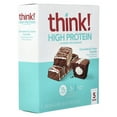 thumbnail image 6 of Think ! High Protein Layered Bar, Chocolate & Creme Cupcake, 5 Bars, 2.01 oz (57 g) Each, 6 of 6
