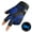 Blue, variant on Oasiva Wear Resistance Kayak Gloves Ice Fishing Gloves for Men and Women Fly Fishing Gear 3 Cut Finger Fishing Gloves