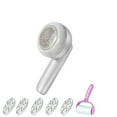 thumbnail image 3 of Chmadoxn Fabric Shaver, Electric Lint Remover, Rechargeable Lint Shaver, Sweater Defuzzer to Remove Pilling, USB Powered, 5-Blade, 3-Speed, LED Display for Clothes Furniture, 3 of 9