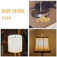 thumbnail image 3 of Raindrops 6pcs Lamp Shade Topper Screw Decorative Brass Finials For Home Decor Use, 3 of 8