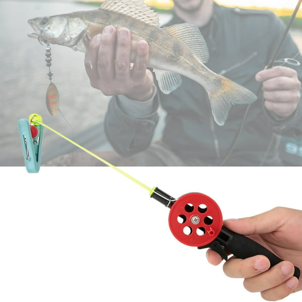 Rod And Reel Combo, Fishing Pole, 2pcs ABS Material Outdoor For Ice Fishing  Kids Fishing