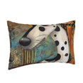 thumbnail image 2 of Binfone Abstract Dalmatian Art Standard Size Pillowcase, Long Staple Pure Cotton Envelope Closure Pillow Cover (Pillow core not included),20"x30", 2 of 7