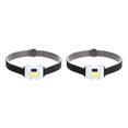 thumbnail image 1 of Eigraketly Antorcha de cabeza Accesorios de senderismo ligeros Suministros de camping multicolores Dispositivo de iluminación de faros LED Mini faros Blanco 2piezas Eigraketly CBP023484, 1 of 6