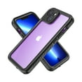 thumbnail image 5 of for iPhone 13 Mini Case, IP68 Waterproof Dustproof, Built-in Screen Protector, Rugged 360 Full Body Shockproof Heavy Duty Protective Cover for iPhone 13 Mini,Black, 5 of 10