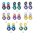 thumbnail image 4 of Pendiente de niña Sonducket 2 piezas joyería geometría círculo Irregular, 4 of 6