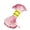 Light Pink, variant on Farfi Braided Cord Satin Long Lasting Nylon Sturdy Colorful Beading Cord for Chinese Knot (Wine Red)