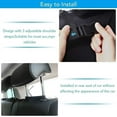 thumbnail image 4 of Organizador de maletero de coche, organizador colgante para asiento trasero con 4 bolsas de almacenamiento grandes, asiento de coche para SUV, maletero, experto en ahorro de espacio, 4 of 5