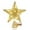 Gold, variant on Gogcaro 8 inch Christmas Gold Glitter Star Tree Toppers Metal Lighted with LED Lights for Xmas Decorations, Holiday Party Indoor Decor