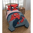 thumbnail image 6 of Spider-Man Kids 2-Piece Twin/Full Comforter Set, Reversible, Mircofiber, 6 of 9