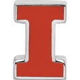 thumbnail image 4 of Sterling Silver Logoart University Of Illinois Block I Enameled Logo Bead (12.2 X 8.4) Made In United States ss500uil, 4 of 5