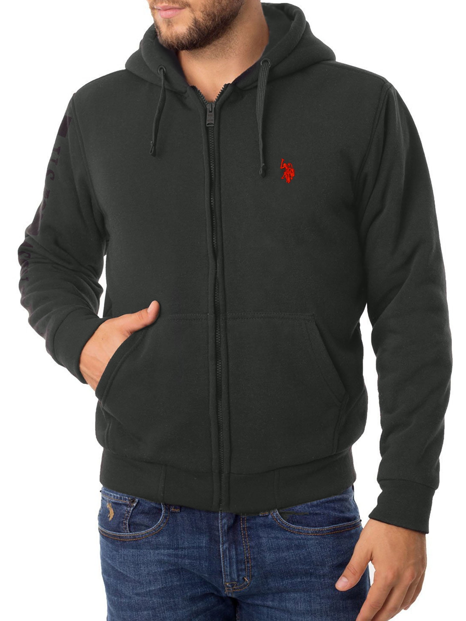 us polo zip up