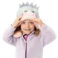 thumbnail image 4 of FlapJackKids - Reversible Sherpa Hat Dino Pink S 6-24M, 4 of 5