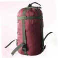 thumbnail image 5 of Mummy Sleeping Bags for Adults 18X38 cm Red-Wine Compression Bag with Straps for Backpacking and Hiking, 5 of 5