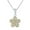Pink, variant on 925 Sterling Silver Opal Flower Floral Women's Pendant Necklace