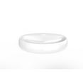 thumbnail image 5 of Rosaria Oval Ceramic Wall Mount Bathroom Sink in Glossy White, 5 of 11