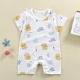 thumbnail image 2 of XXWXYD Baby Boys Girls All-Season Jumpsuits Rompers, Soft Breathable Cotton Bodysuit Outfits with Snap Closure, Cute Casual Playwear, 2 of 6