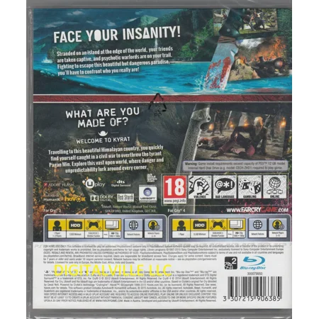 Far Cry 3 and Far Cry 4 PS3 Double Pack Brand New Factory Sealed PlayStation 3