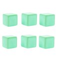 thumbnail image 1 of 6PCS Blank  Cubes,DIY Unfinished  Blocks Teaching Party Puzzle 6 Sided  Plastic Cubes, 1 of 8
