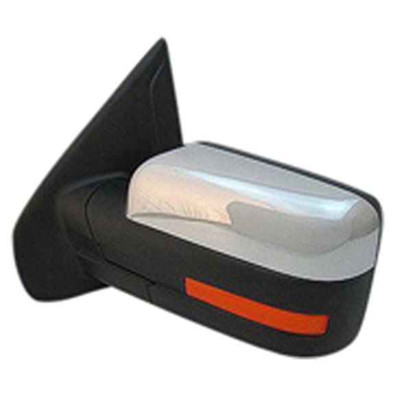 New Aftermarket  Driver Side Left Heat Mem Signal Puddle Lmp No-Auto Dim Pwr Fold Door Mirror fits 2009-2010 Ford F-150