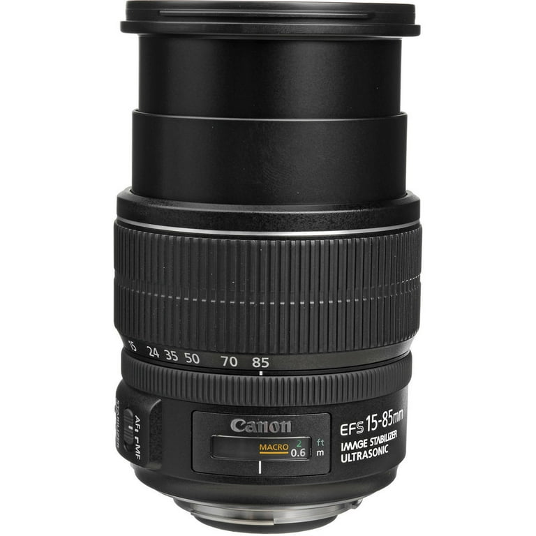 Canon EF-S 15-85mm f/3.5-5.6 IS USM Lens, Wide Angle Zoom for DSLR